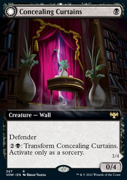 Concealing Curtains // Revealing Eye⁣ - Innistrad: Crimson Vow: Extras⁣ (Rare)⁣ [367]