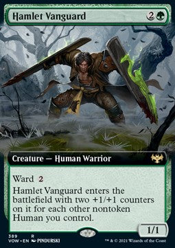 Hamlet Vanguard⁣ - Innistrad: Crimson Vow: Extras⁣ (Rare)⁣ [389]