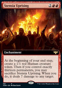 Stensia Uprising⁣ - Innistrad: Crimson Vow: Extras⁣ (Rare)⁣ [381]