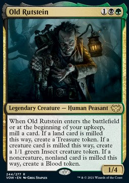Old Rutstein⁣ - Innistrad: Crimson Vow⁣ (Rare)⁣ [244]