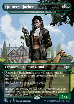 Reclusive Taxidermist⁣ - Innistrad: Crimson Vow: Extras⁣ (Uncommon)⁣ [340]