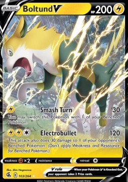 Boltund V⁣ - Fusion Strike⁣ (Ultra Rare)⁣ [103]