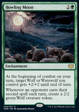 Howling Moon⁣ - Innistrad: Crimson Vow⁣ (Rare)⁣ [204]