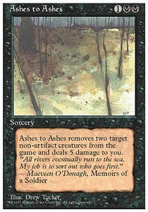 Ashes to Ashes⁣ - Fourth Edition⁣ (Uncommon)