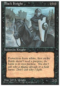Black Knight⁣ - Fourth Edition⁣ (Uncommon)