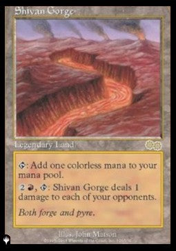 Shivan Gorge⁣ - The List⁣ (Rare)⁣ [326]