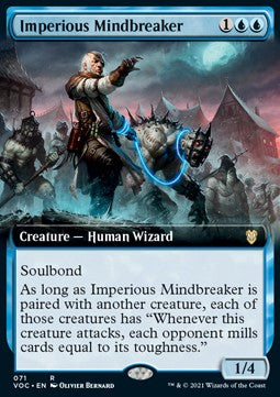 Imperious Mindbreaker (V.2)⁣ - Commander: Innistrad: Crimson Vow⁣ (Rare)⁣ [71]