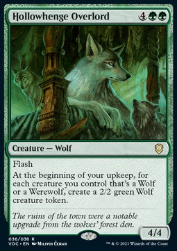 Hollowhenge Overlord (V.1)⁣ - Commander: Innistrad: Crimson Vow⁣ (Rare)⁣ [36]