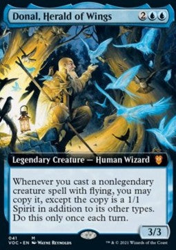 Donal, Herald of Wings (V.2) - Commander: Innistrad: Crimson Vow (Mythic) [VOC-41]