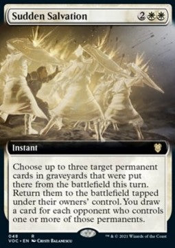 Sudden Salvation (V.2)⁣ - Commander: Innistrad: Crimson Vow⁣ (Rare)⁣ [48]