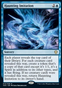 Haunting Imitation (V.1)⁣ - Commander: Innistrad: Crimson Vow⁣ (Rare)⁣ [13]