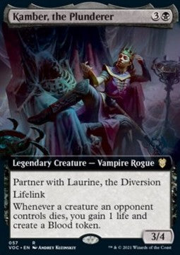 Kamber, the Plunderer (V.2)⁣ - Commander: Innistrad: Crimson Vow⁣ (Rare)⁣ [57]