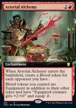 Arterial Alchemy (V.2)⁣ - Commander: Innistrad: Crimson Vow⁣ (Rare)⁣ [61]