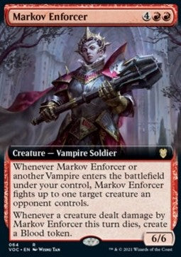 Markov Enforcer (V.2)⁣ - Commander: Innistrad: Crimson Vow⁣ (Rare)⁣ [64]