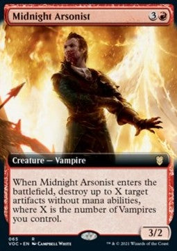 Midnight Arsonist (V.2)⁣ - Commander: Innistrad: Crimson Vow⁣ (Rare)⁣ [65]