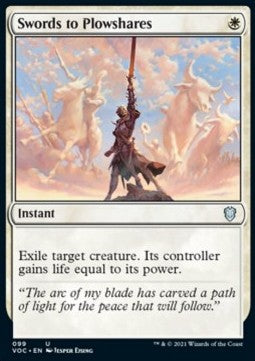 Swords to Plowshares - Commander: Innistrad: Crimson Vow (Uncommon) [VOC-99]