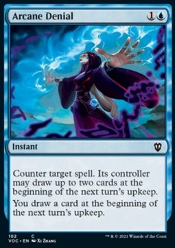 Arcane Denial⁣ - Commander: Innistrad: Crimson Vow⁣ (Common)⁣ [102]