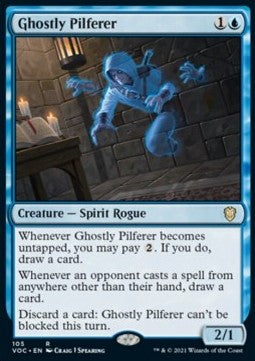 Ghostly Pilferer - Commander: Innistrad: Crimson Vow (Rare) [VOC-105]