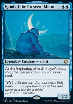 Kami of the Crescent Moon⁣ - Commander: Innistrad: Crimson Vow⁣ (Rare)⁣ [107]