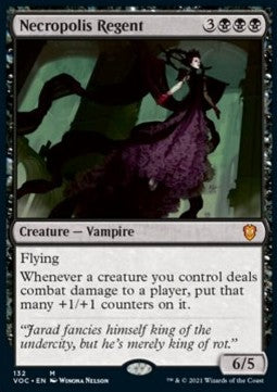 Necropolis Regent⁣ - Commander: Innistrad: Crimson Vow⁣ (Mythic)⁣ [132]
