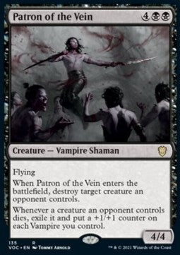 Patron of the Vein⁣ - Commander: Innistrad: Crimson Vow⁣ (Rare)⁣ [135]