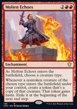 Molten Echoes⁣ - Commander: Innistrad: Crimson Vow⁣ (Rare)⁣ [148]