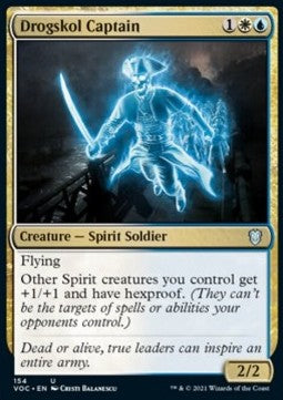 Drogskol Captain⁣ - Commander: Innistrad: Crimson Vow⁣ (Uncommon)⁣ [154]
