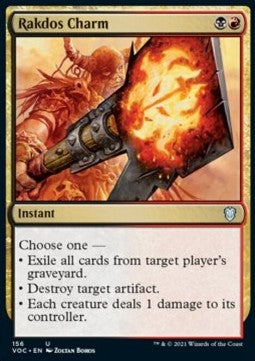 Rakdos Charm⁣ - Commander: Innistrad: Crimson Vow⁣ (Uncommon)⁣ [156]