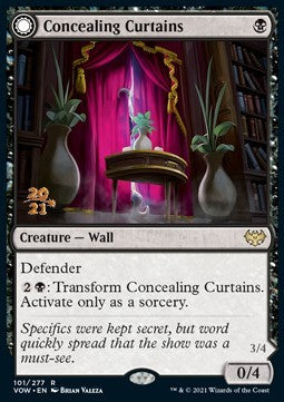 Concealing Curtains // Revealing Eye (V.1) - Innistrad: Crimson Vow: Promos (Rare) [PVOW-101]