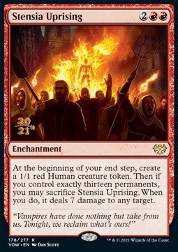 Stensia Uprising (V.1)⁣ - Innistrad: Crimson Vow: Promos⁣ (Rare)⁣ [178]