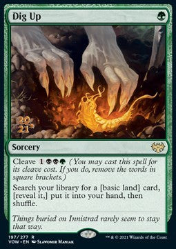Dig Up (V.1)⁣ - Innistrad: Crimson Vow: Promos⁣ (Rare)⁣ [197]