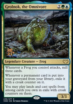 Grolnok, the Omnivore (V.1)⁣ - Innistrad: Crimson Vow: Promos⁣ (Rare)⁣ [238]