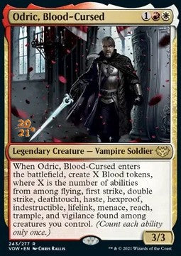 Odric, Blood-Cursed (V.1)⁣ - Innistrad: Crimson Vow: Promos⁣ (Rare)⁣ [243]