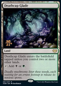 Deathcap Glade (V.1)⁣ - Innistrad: Crimson Vow: Promos⁣ (Rare)⁣ [261]
