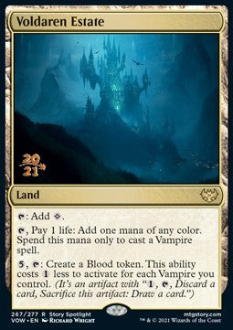 Voldaren Estate (V.1)⁣ - Innistrad: Crimson Vow: Promos⁣ (Rare)⁣ [267]