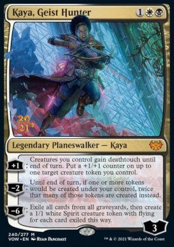 Kaya, Geist Hunter (V.1)⁣ - Innistrad: Crimson Vow: Promos⁣ (Mythic)⁣ [240]
