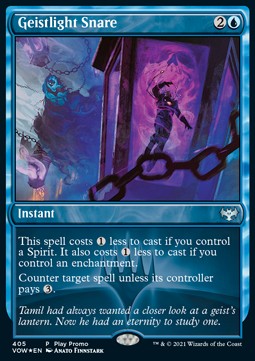 Geistlight Snare⁣ - Innistrad: Crimson Vow: Promos⁣ (Uncommon)⁣ [405]