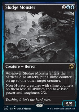 Sludge Monster⁣ - Innistrad: Double Feature⁣ (Rare)⁣ [76]