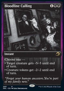 Bloodline Culling⁣ - Innistrad: Double Feature⁣ (Rare)⁣ [89]