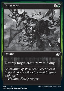 Plummet⁣ - Innistrad: Double Feature⁣ (Common)⁣ [193]