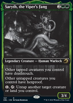 Saryth, the Viper's Fang⁣ - Innistrad: Double Feature⁣ (Mythic)⁣ [197]