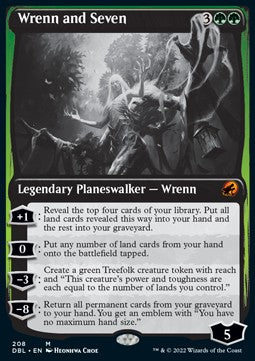 Wrenn and Seven⁣ - Innistrad: Double Feature⁣ (Mythic)⁣ [208]
