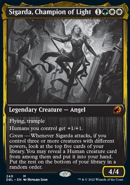 Sigarda, Champion of Light⁣ - Innistrad: Double Feature⁣ (Mythic)⁣ [240]