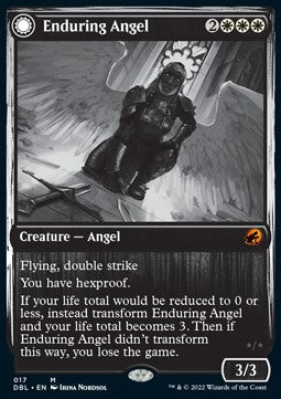 Enduring Angel // Angelic Enforcer⁣ - Innistrad: Double Feature⁣ (Mythic)⁣ [17]