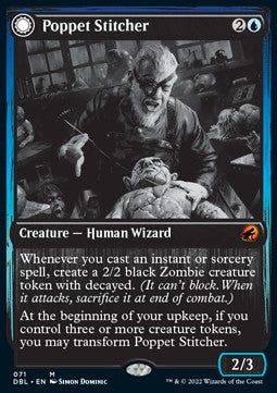 Poppet Stitcher // Poppet Factory⁣ - Innistrad: Double Feature⁣ (Mythic)⁣ [71]