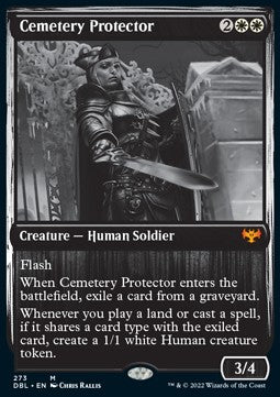 Cemetery Protector⁣ - Innistrad: Double Feature⁣ (Mythic)⁣ [273]