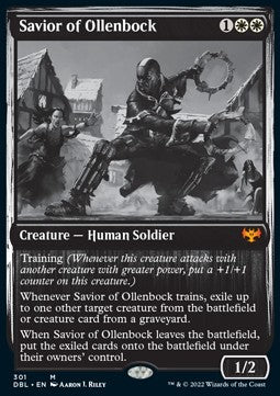 Savior of Ollenbock⁣ - Innistrad: Double Feature⁣ (Mythic)⁣ [301]