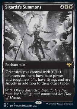 Sigarda's Summons⁣ - Innistrad: Double Feature⁣ (Rare)⁣ [303]
