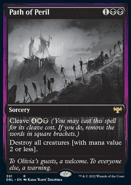 Path of Peril⁣ - Innistrad: Double Feature⁣ (Rare)⁣ [391]