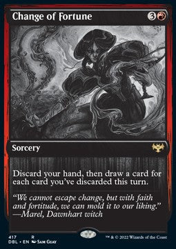 Change of Fortune⁣ - Innistrad: Double Feature⁣ (Rare)⁣ [417]
